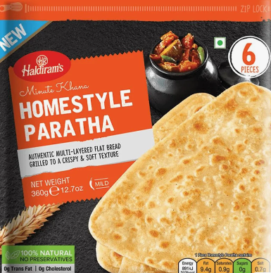 Haldiram Home Style Paratha 360gm