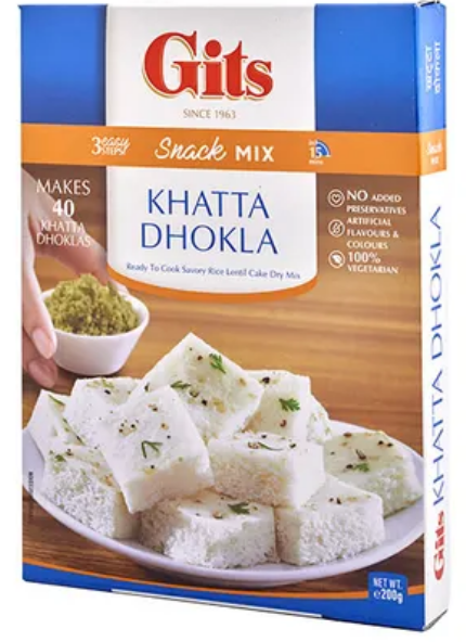 Gits Khatta Dhokla Mix 200gm