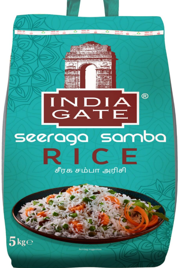 India Gate Seeraga Samba Rice 5kg