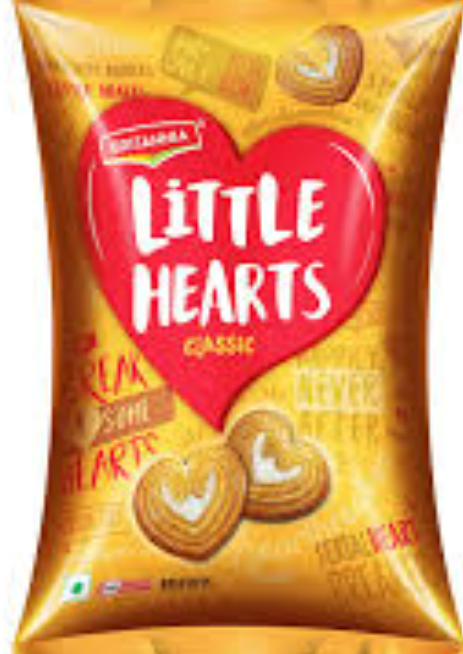 Britannia Little Hearts 75gm
