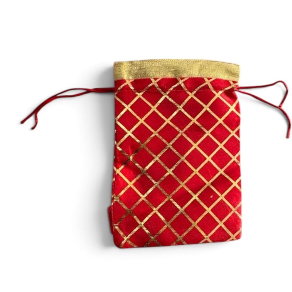 Red Potli Bags (250gm capacity)