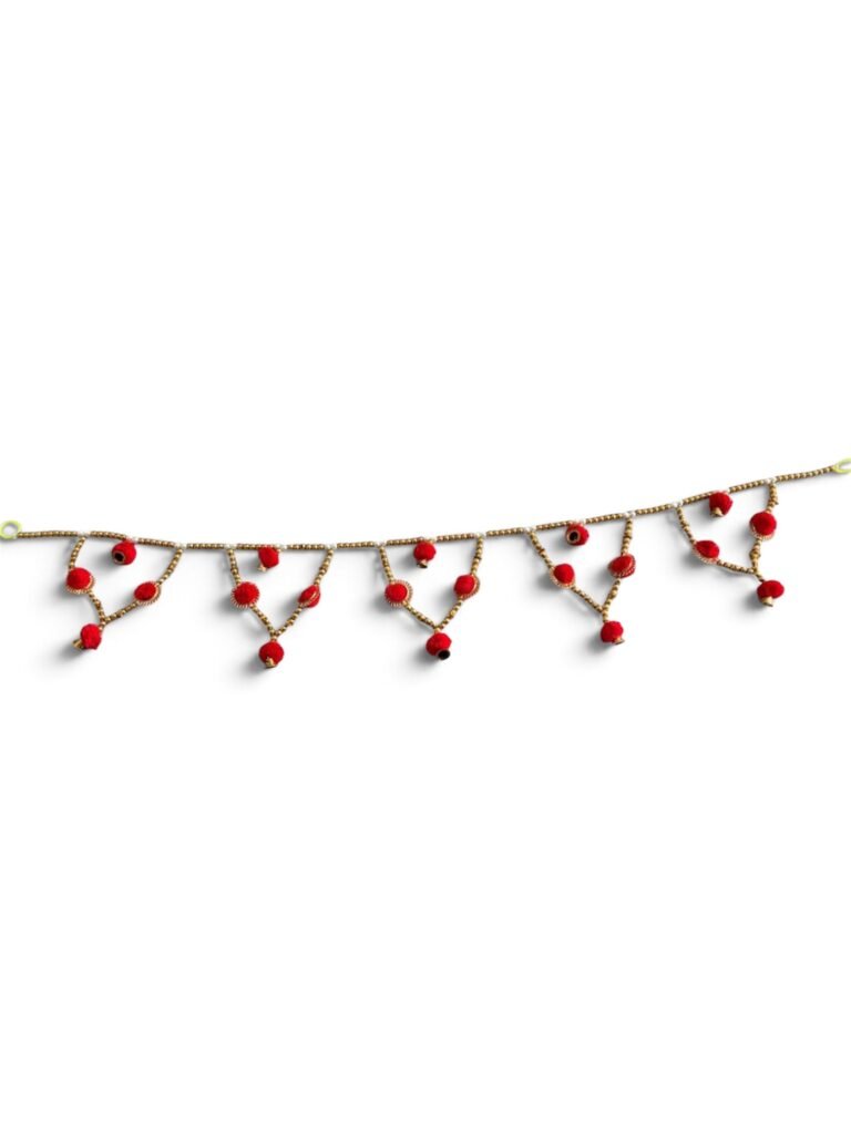 Toran Red pompom