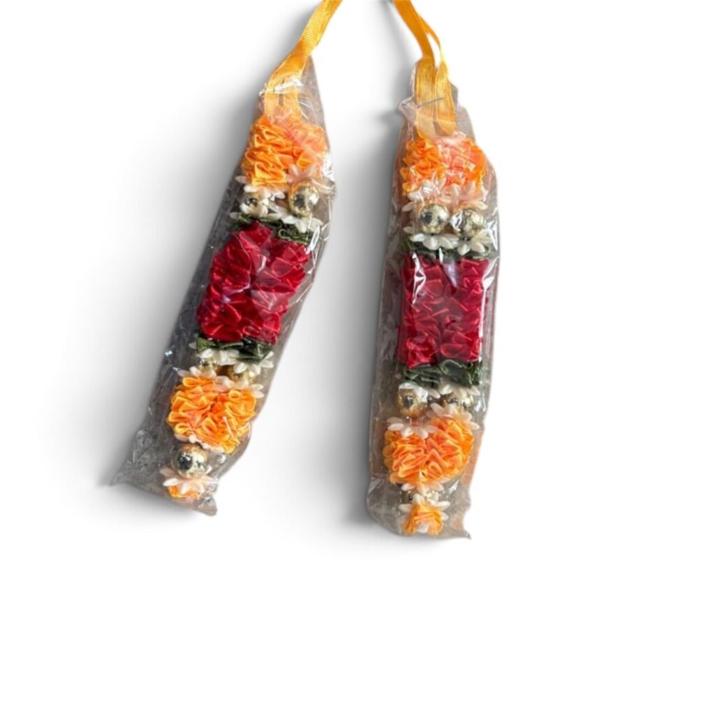 Ganesh Laxmi Mala ( 2pc Garland) 20cm long appx total lenth