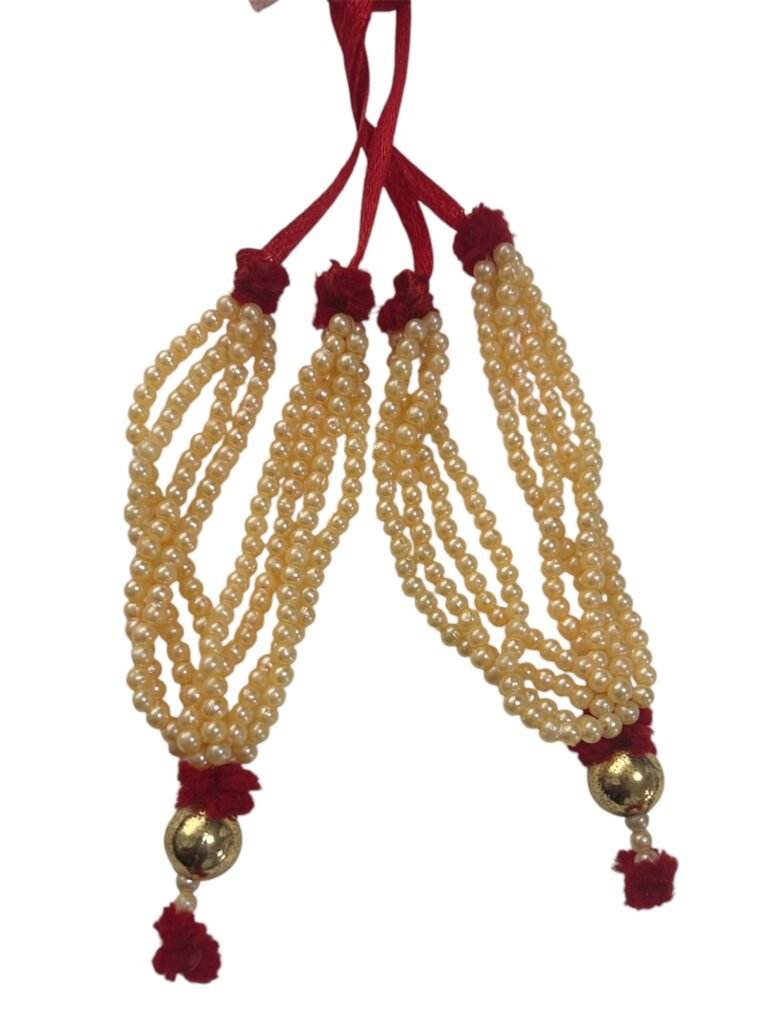 Ganesh Laxmi Mala ( 2pc Garland) 14-15cm long appx total lenth