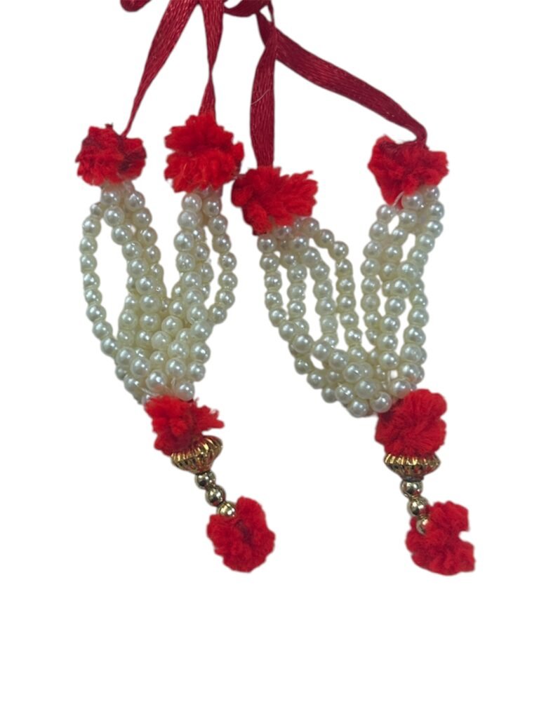 Ganesh Laxmi Mala ( 2pc Garland) 10cm long appx total lenth