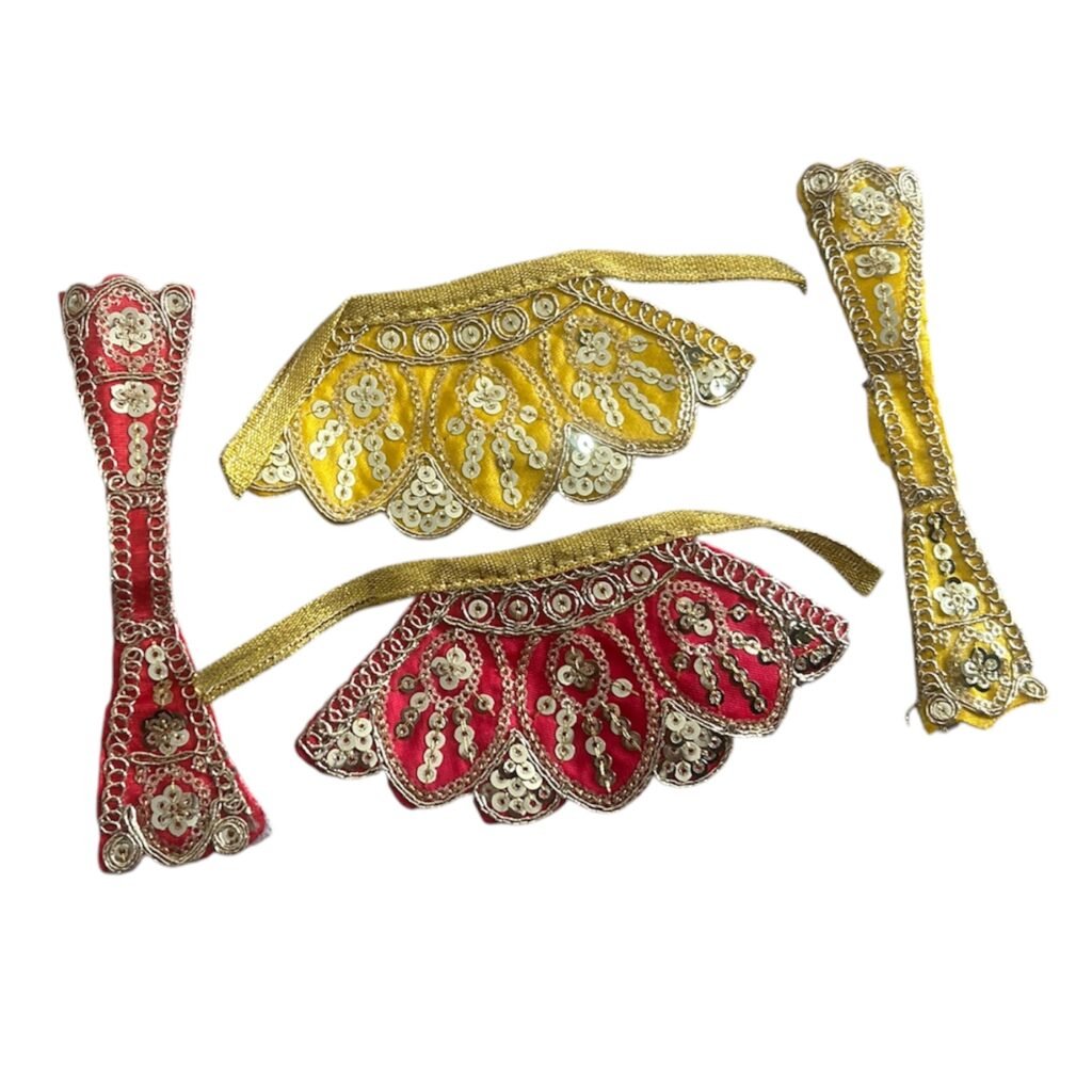 Ganesh Lakshmi JI Dupatta Poshak 6cm appx lenth