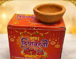 Clay Diya 12pc box